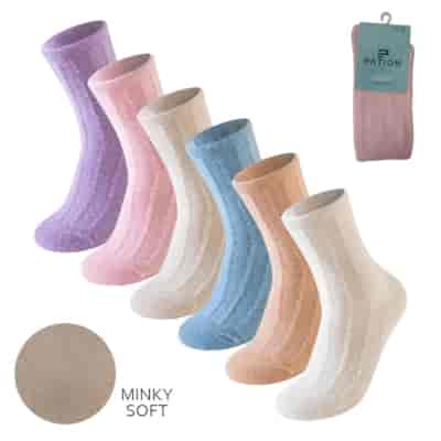 SKARPETA DAMSKA MINKY SOFT W25-25 35-38