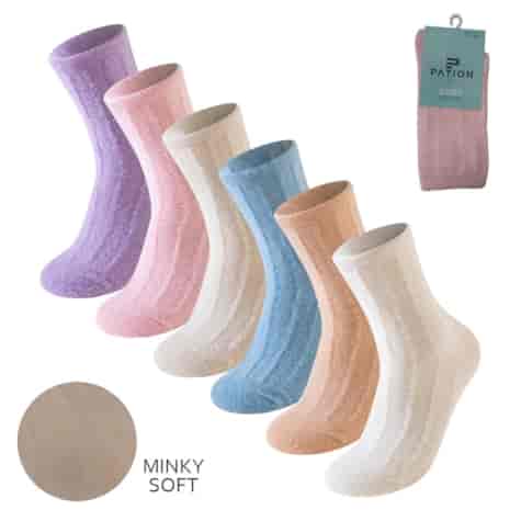 SKARPETA DAMSKA MINKY SOFT W25-25 35-38