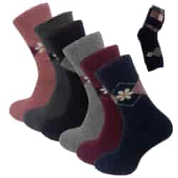 Skarpeta damska angora  NA FROCIE M751-3