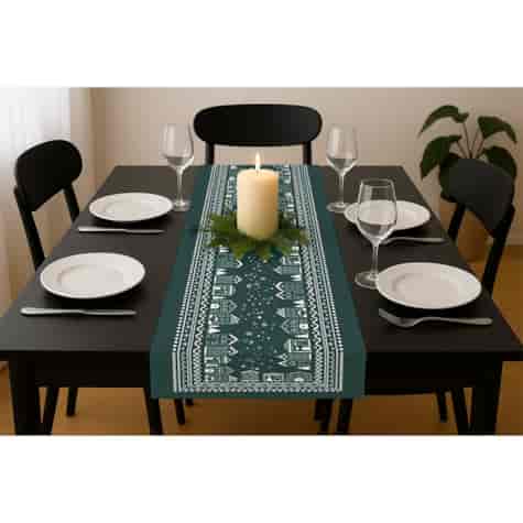 BIEŻNIK DEKORACYJNY SNOWELLE CICHA NOC  40X180CM