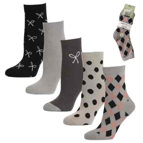 Skarpety damskie angora na frocie