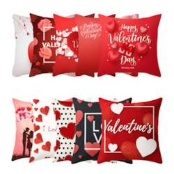 POSZEWKA WALENTYNKOWA AMOURA 45X45CM MIX
