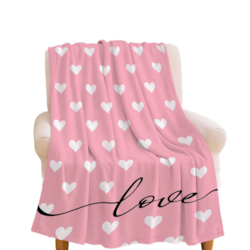 KOC WALENTYNKOWY AMOURA LOVE 100X130CM