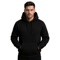 BLUZA MĘSKA OCIEPLANA Z KAPTUREM