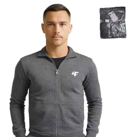 BLUZA MĘSKA OCIEPLANA bez kaptura