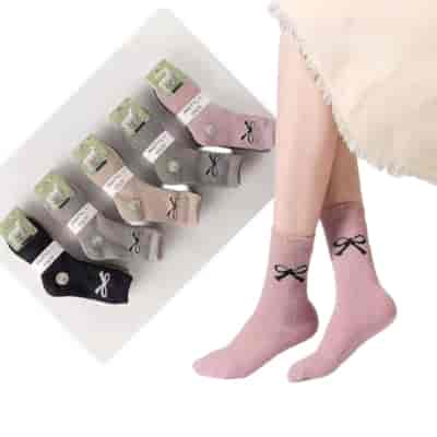 Skarpety damskie angora na frocie