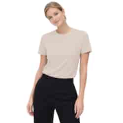 T-SHIRT DAMSKI BASIC BEŻ M