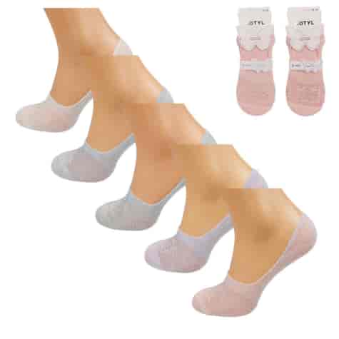 Balerinki damskie MOTYL model 6215 AŻUROWE