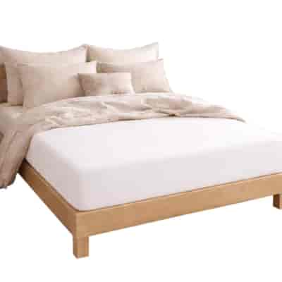 Prześceradło FROTTE 175 GSM 140x200, biały Luneo