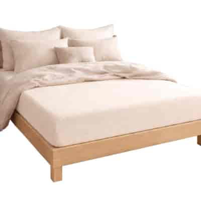 Prześceradło FROTTE 175 GSM 220x200, ecru Luneo