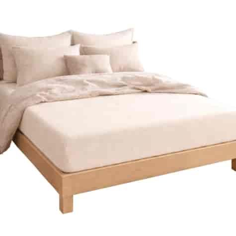 Prześceradło FROTTE 175 GSM 220x200, ecru Luneo