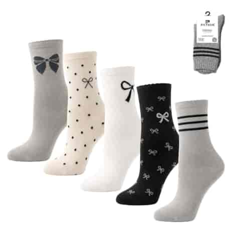 SKARPETY damskie angora THERMO na frocie 39-42