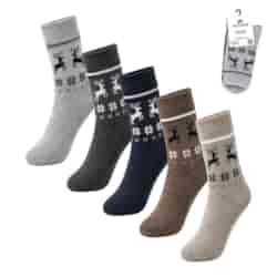 SKARPETY damskie angora THERMO na frocie 39-42