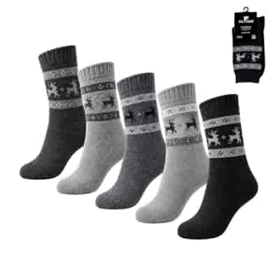 SKARPETY męskie angora THERMO na frocie RP766192