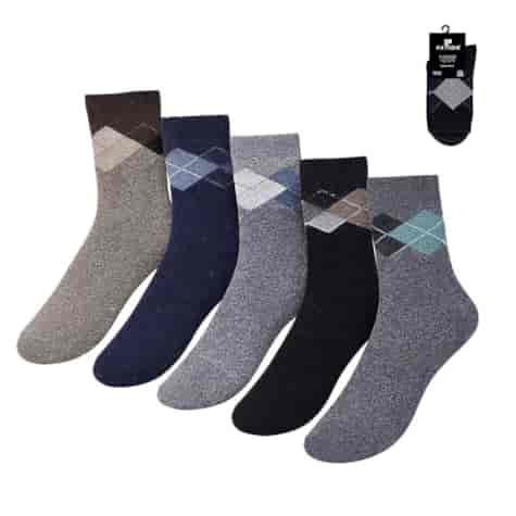 SKARPETY męskie angora THERMO na frocie 39-42