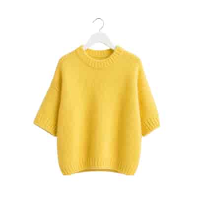 SWETER DAMSKI REJA ŻÓŁTY