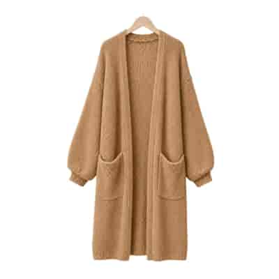 KARDIGAN DAMSKI HEDONE CAMEL