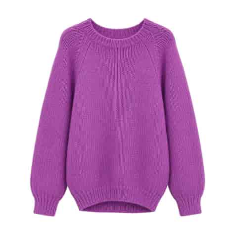 SWETER DAMSKI TEJA FIOLET