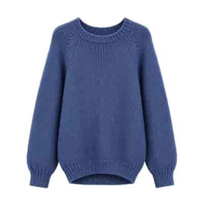 SWETER DAMSKI TEJA NIEBIESKI