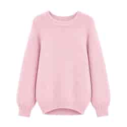SWETER DAMSKI TEJA PUDROWY RÓŻ