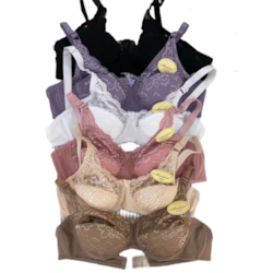 Biustonosz Pełna Koronka Miseczka DD