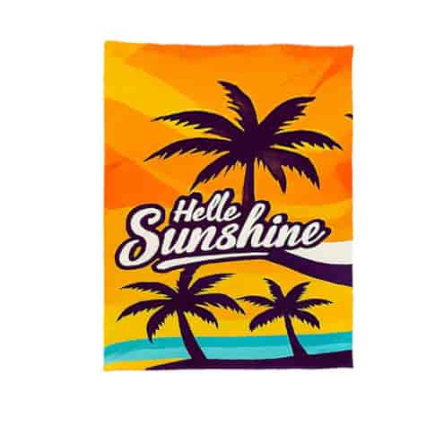 Ręcznik plażowy HELLO SUNSHINE