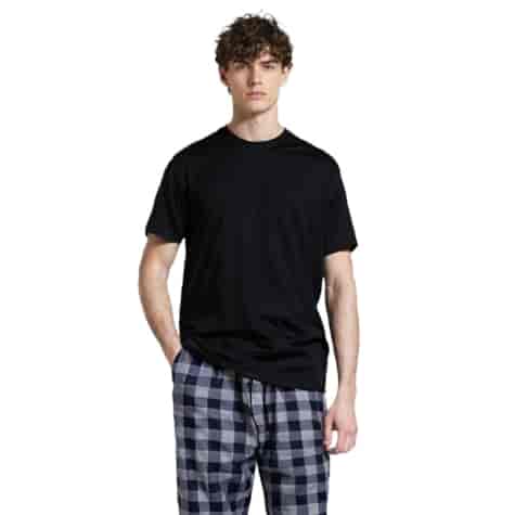 Męskie spodnie od piżamy 2pak Czarny rozm. XL