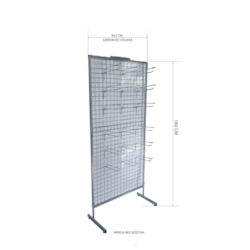 Stojak metalowy 845x1800