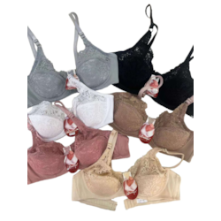 Biustonosz damski koronkowy miseczka D