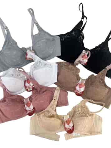 Biustonosz damski koronkowy miseczka D