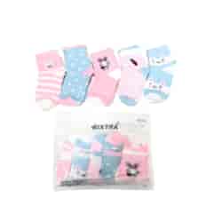 Skarpetki dziewczęce 5-pak