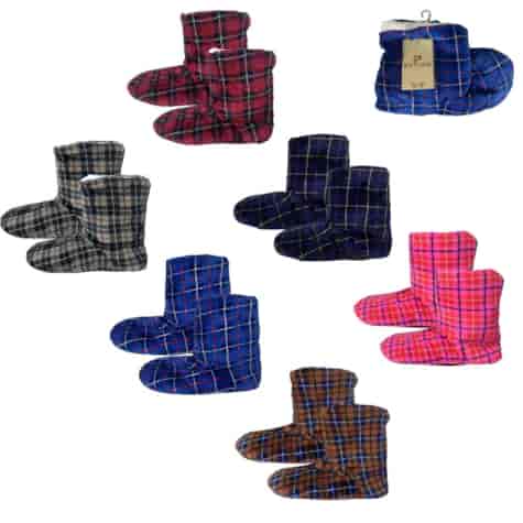 KAPCIE BAMBOSZE DAMSKIE WYSOKIE