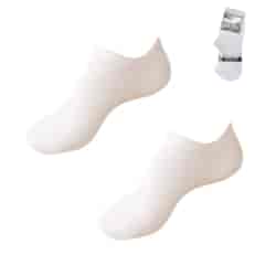 Stopki krótkie męskie białe