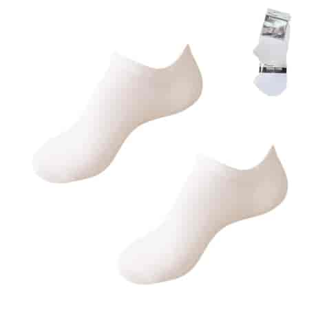 Stopki krótkie męskie białe