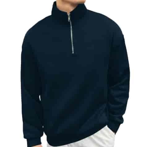 Bluza Męska Z Zamkiem ciemny niebieski M