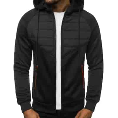 Bluza z kapturem czarna XL