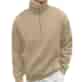 Bluza Męska Z Zamkiem beż XL