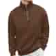 Bluza Męska Z Zamkiem brąz XXL