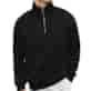 Bluza Męska Z Zamkiem czarna XXL