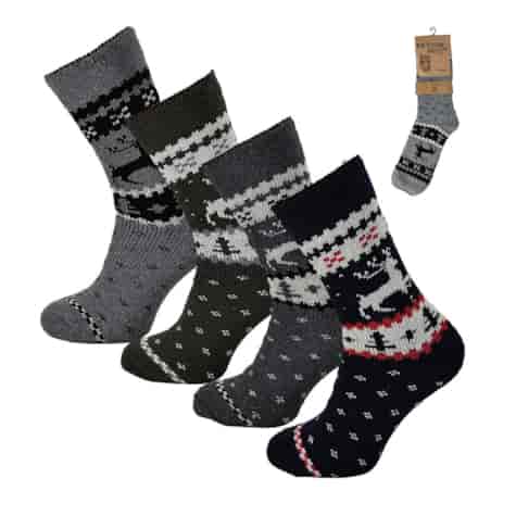 Skarpeta męska zimowa Alpaca