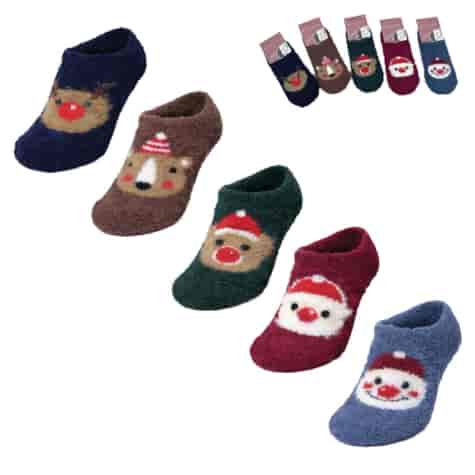 Stopki krótkie damskie zimowe