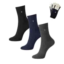 Skarpeta garniturowa męska PATION  mix- wzorowana