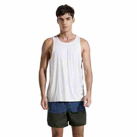 Kąpielówki męskie paski czarny/granat/czarny, XXL