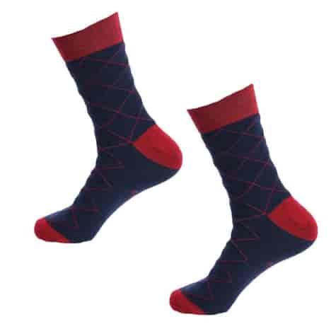 Skarpety męskie garniturowe SM2073 wzór 2 43-46