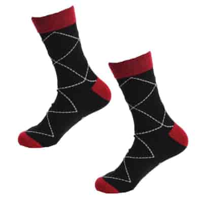 Skarpety męskie garniturowe SM2073 wzór 4 40-43