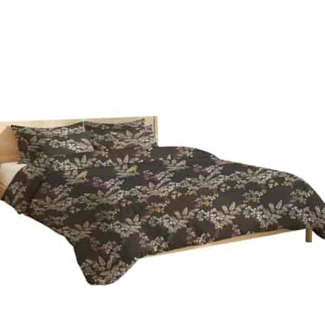 Pościel z mikrofibry HOYAS NEGRO 200x220 2x 80x70