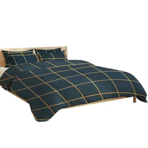 Pościel z mikrofibry BELLA NAVY BLUE160x2002x80x70