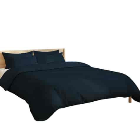 Pościel z mikrofibry KLARA NAVY BLUE 200x220 80x70