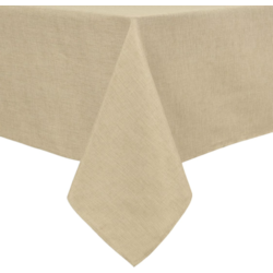 OBRUS SZTUCZNY LEN LILIAN ECRU 130x180cm