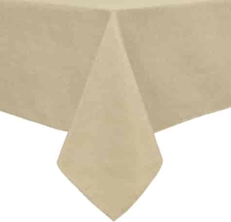 OBRUS SZTUCZNY LEN LILIAN ECRU 130x180cm